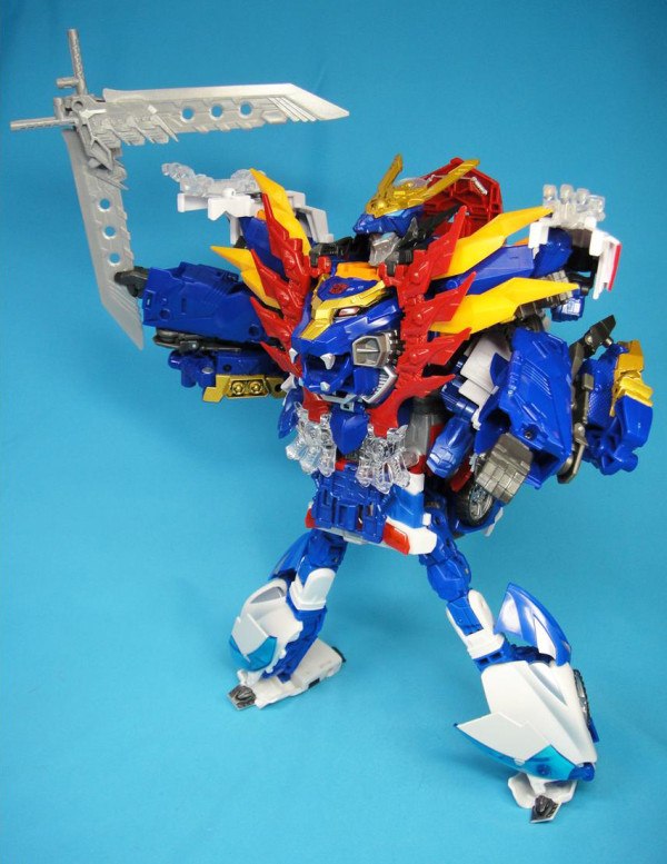 Transformers Go! G26 EX Optimus Prime New Combiner Images Of Triple Changer Figure  (2 of 9)